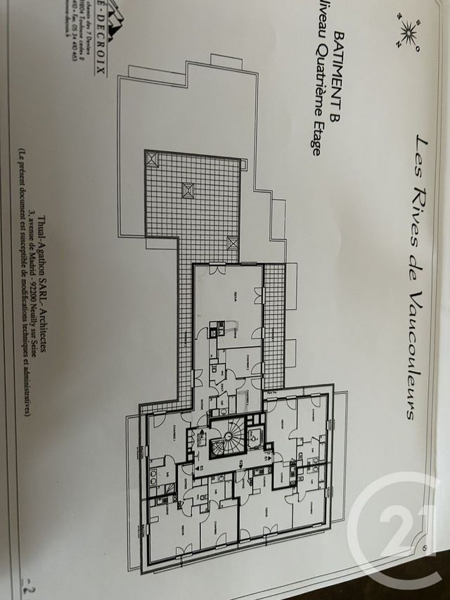 Appartement F4 à vendre - 4 pièces - 91.74 m2 - MANTES LA VILLE - 78 - ILE-DE-FRANCE - Century 21 La Mantoise